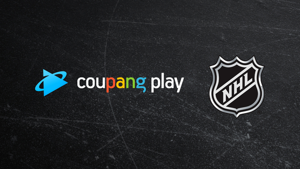 쿠팡플레이가 북미 내셔널 하키 리그(NHL) 정규 시즌을 독점 생중계한다