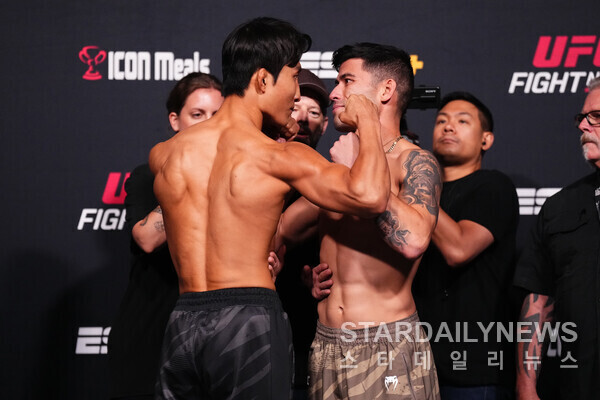 [UFC] '아이언 터틀' 박준용 경기 건강 문제로 아쉽게 경기 취소 - 스타데일리뉴스