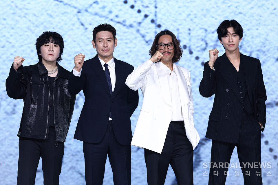 변성현-설경구-류승범-홍경 ⓒ스타데일리뉴스