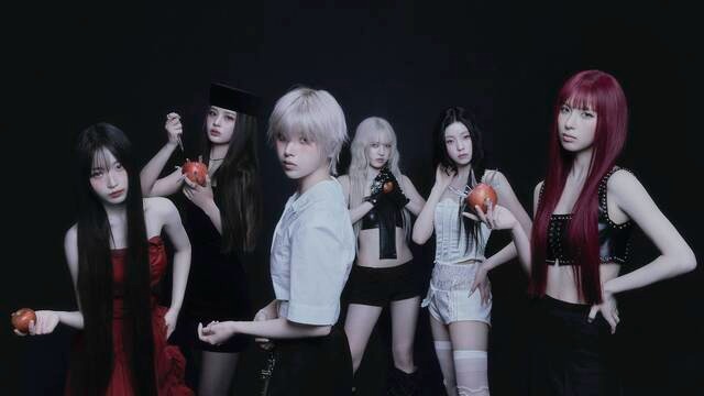 엔믹스 스피닌 온 잇 선정(출처=JYP엔터테인먼트)