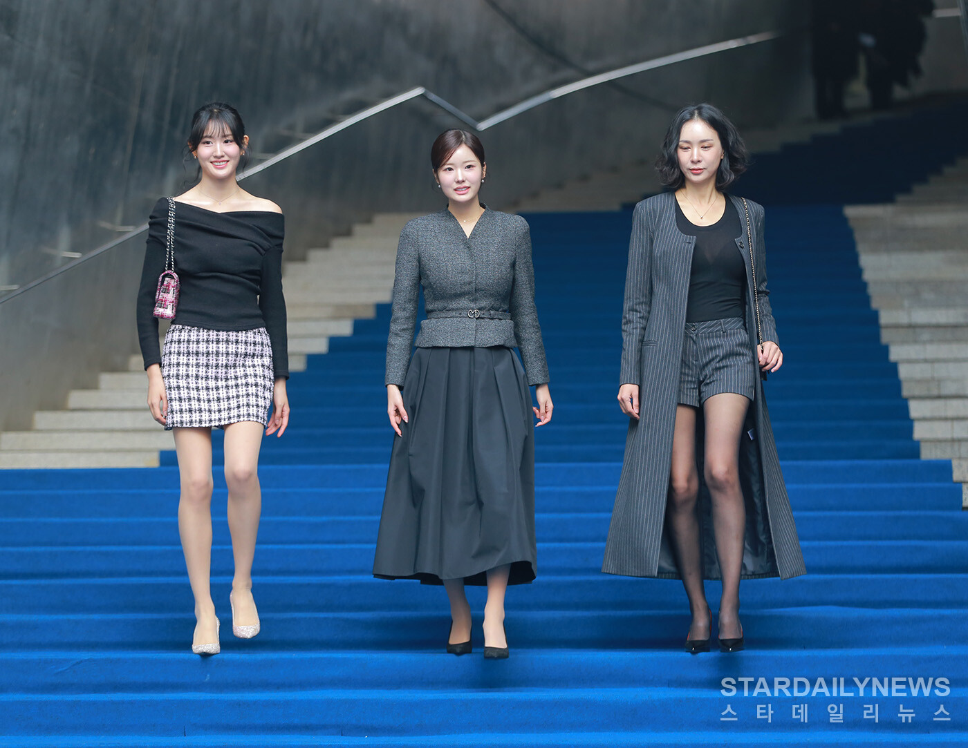 [S포토] 이서현-정연우-김수현, '훤칠한 미스코리아들' (2026 F/W 서울패션위크) - 스타데일리뉴스