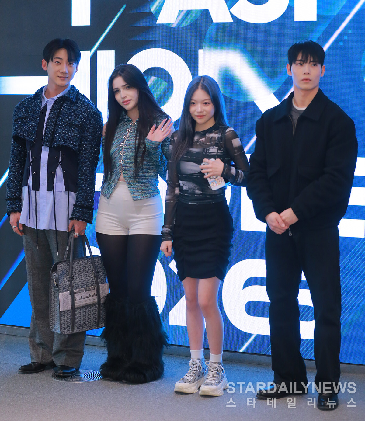 [S포토] 정준원-셀린-한채유-김태양, '함께 온 인플루언서들' (패션코드 2026 F/W) - 스타데일리뉴스