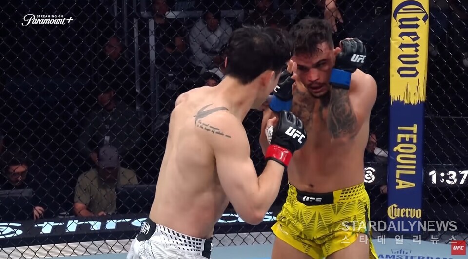 [UFC] 최두호, 화려한 귀환… 산투스 TKO 제압하며 3연승 - 스타데일리뉴스