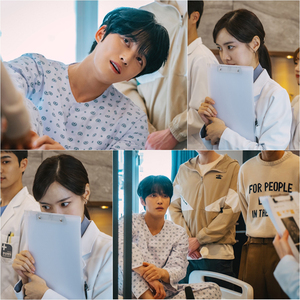 '나쁜 기억 지우개' <b>김재중</b>, <b>진세연</b> 철벽 방패 뚫는 '무차별 직진 <b>플러팅</b>' 스...