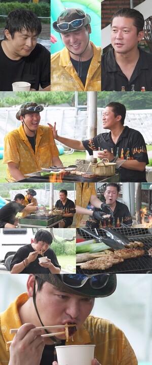 '나 혼자 산다' <b>기안84</b>-<b>김대호</b>, <b>이장우</b>표 바캉스 코스에 "우리가 팜유 된 것 ...