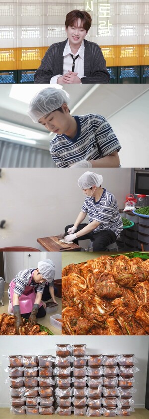 '<b>편스토랑</b>' <b>이찬원</b>, 독거노인 위한 <b>60포기</b> 김장 기부