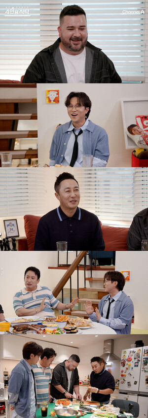 '4인용식탁' 폭풍 성장한 <b>윌벤져스</b>, <b>샘 해밍턴</b>과 개그맨 삼촌들 앞에서...
