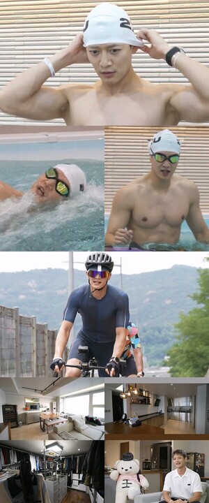 '나 혼자 산다' <b>샤이니 민호</b>, <b>철인 3종 도전</b>기 "알람만 40개, 아침잠과의...