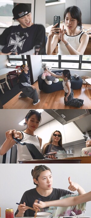 '나 혼자 산다' <b>리정</b>, <b>노윤서</b>와 '<b>소다 팝</b>' 챌린지 케미