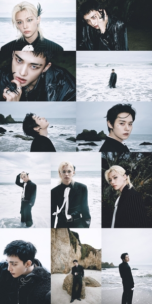 <b>스트레이 키즈</b> 리노-현진-필릭스, <b>새 앨범</b> 'DO IT' 티저 포토 공개