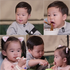김준호 아들 <b>정우</b>, <b>엘라</b> 챙기며 스윗한 오빠미 발산