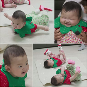 '슈퍼맨이 돌아왔다' 강단둥이, 뒤집기부터 폭풍 먹방까지