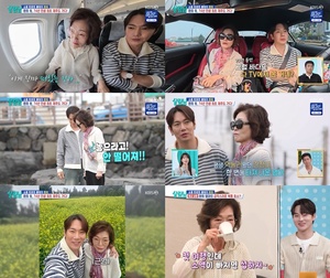 "74년 평생 처음 탄 비행기" 환희 어머니, 제주 바다 보며 흘린 눈물