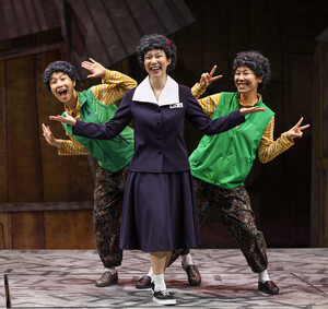 [S포토] 박채원-김나희-차청화, '찐 가수 퍼포먼스~'