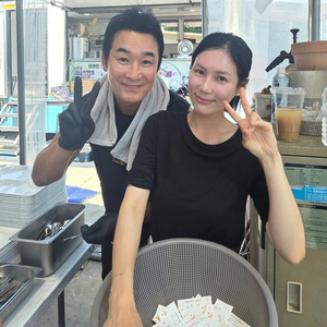 "쓰레기 발언은 옛말" 이창훈 부부, 과천서 봉사하며 행복