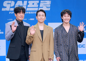 [S포토] 허성태-오정세-신하균, '프로들'