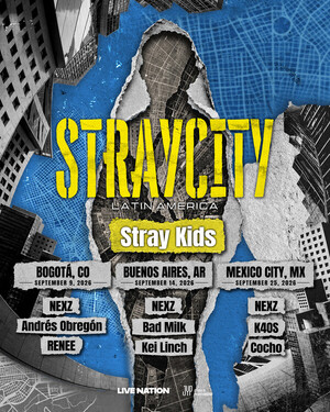 스트레이 키즈 주축 페스티벌 'STRAYCITY', 9월 라틴 아메리카 개최