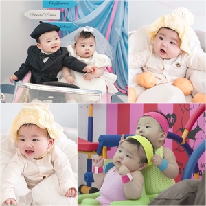 슈돌 강단둥이남매, 200일 기념 첫 스튜디오 촬영