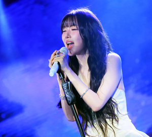 [S포토] 여자친구 예린, '가창력 대폭발'