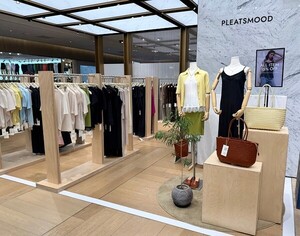 플리츠무드, 신세계백화점 강남점서 팝업스토어 운영…여름 컬렉션 선보여