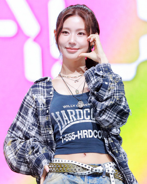 [S포토] 아이들 미연, '하뚜미연'