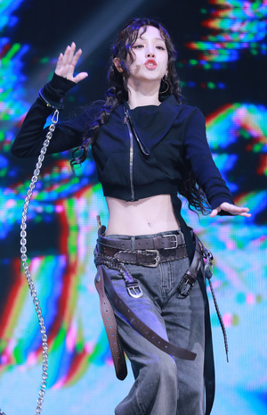 [S포토] 아이들 우기, '확 마'