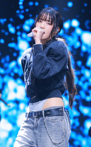 [S포토] 아이들 민니, '노래하는 민니'