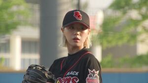 '<b>야구여왕2</b>' <b>송민지</b>, 니퍼트 닮은 '송퍼트' 탄생 알렸다