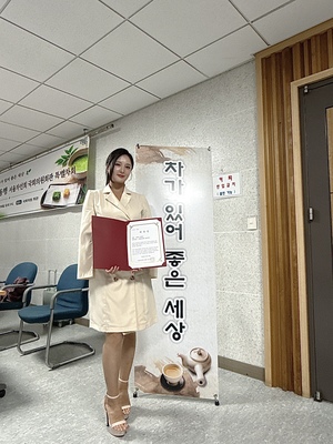 [포토] 배우 겸 모델 임채이, "홍보대사 활동 열심히 하겠습니다"